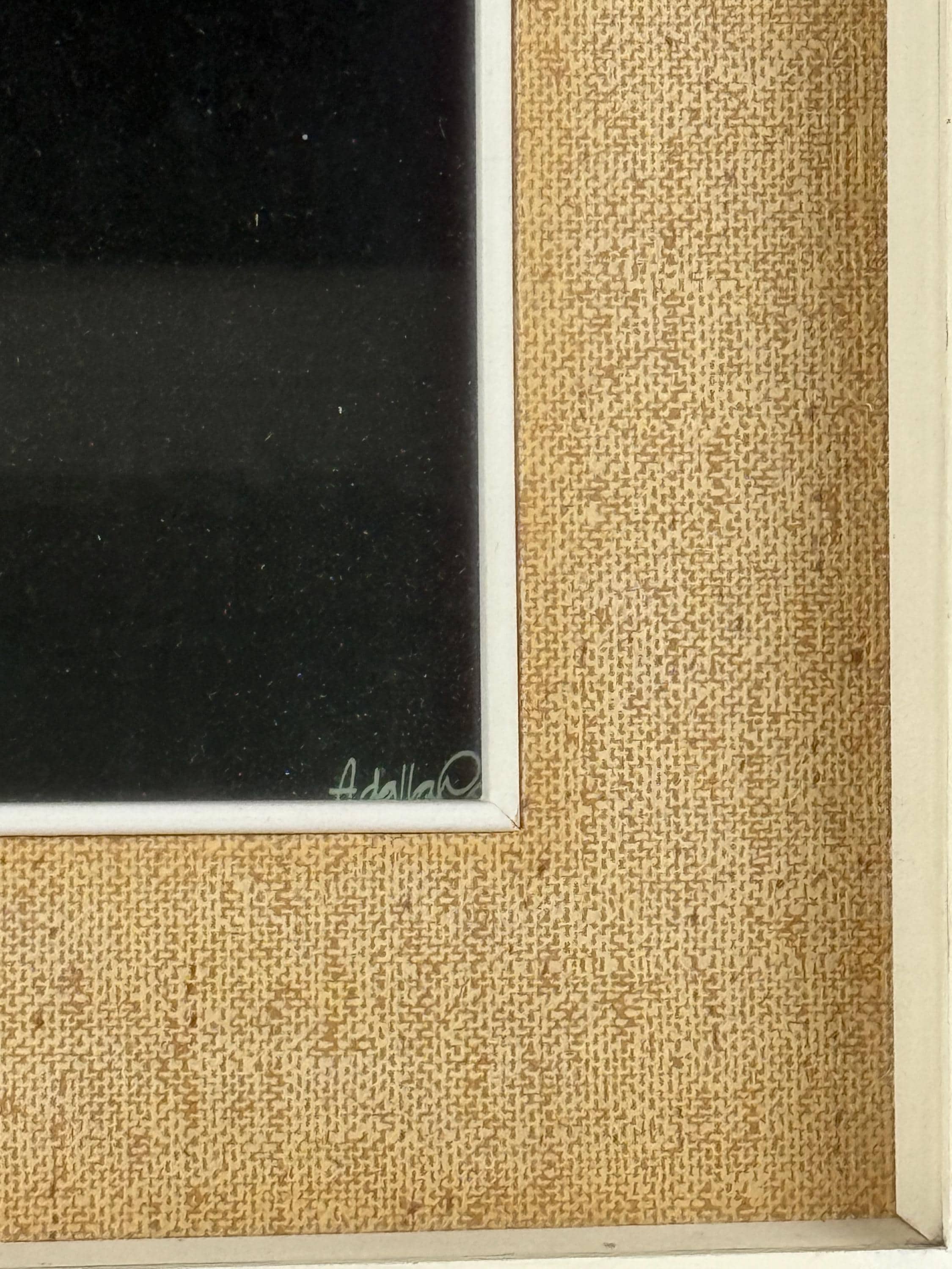 Amleto Dalla Costa、オリジナルのシルクスクリーン額装、ミラノ