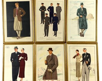Gentlemen'sファッションイラスト写真集　1930〜60 スーツスタイル il_340x270.3769430496_a75b.jpg