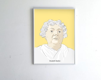 Elizabeth Cady Stanton (print)