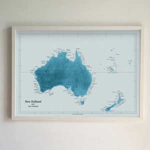 Australie / Nouvelle-Hollande vers 1800 (imprimé)