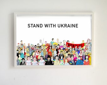Stand With Ukraine (Poster)