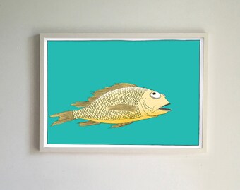 Pesce giapponese 1 (stampa)