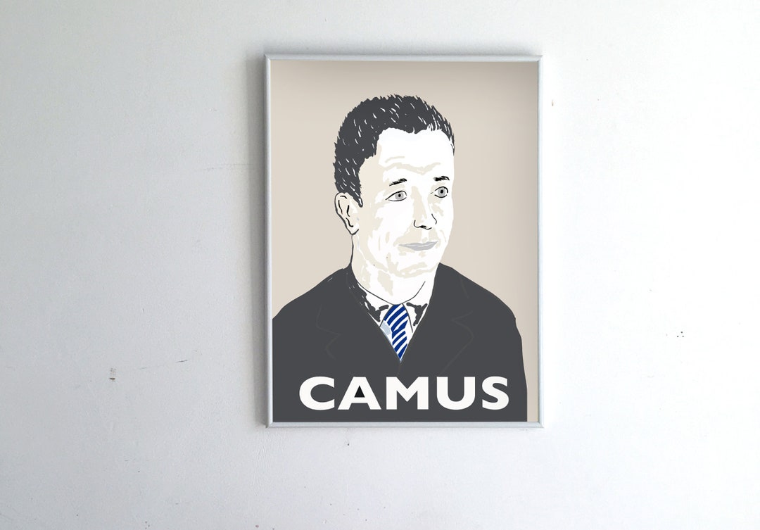Albert Camus print - Etsy