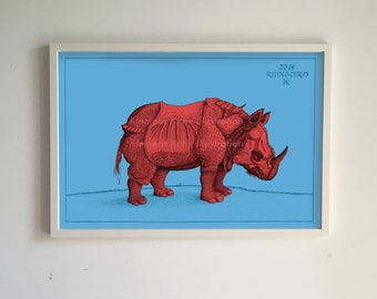 Rinoceronte (basato su Albrecht Dürer)