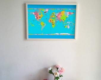 Time Zone Map (Print)