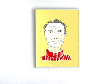 Samuel Beckett Print - Etsy