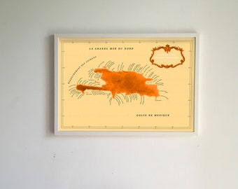 Isola di Santo Domingo (stampa)