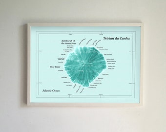 Isola di Tristan da Cunha (stampa)