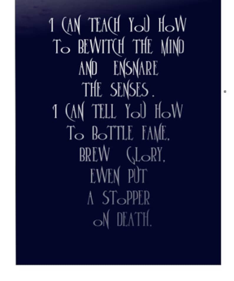 Severus Snape Bookmark PDF ( 4 Bookmarks on A4 Sheet) - Etsy