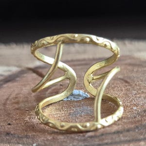 Pure Brass Arthritis Ring, Trigger Finger Rings, Designer Arthritis Ring, Mallet Finger Rings, EDS Finger Splint Rings, Brass Ring, Gift
