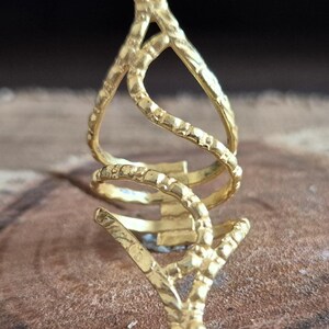 Pure Brass Arthritis Ring, Trigger Finger Rings, Designer Arthritis Ring, Mallet Finger Rings, EDS Finger Splint Rings, Brass Ring, Gift
