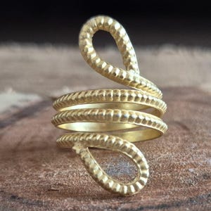 Pure Brass Arthritis Ring, Trigger Finger Rings, Adjustable Arthritis Ring, Mallet Finger Rings, EDS Finger Splint Rings, Brass Ring, Gift