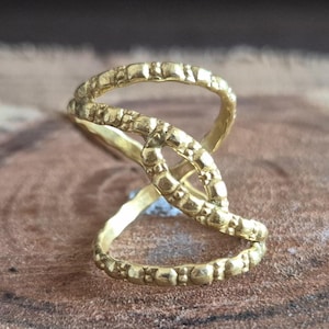 Pure Brass Arthritis Ring, Trigger Finger Rings, Designer Arthritis Ring, Mallet Finger Rings, EDS Finger Splint Rings, Brass Ring, Gift