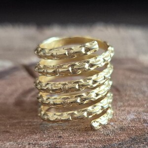 Pure Brass Arthritis Ring, Trigger Finger Rings, Adjustable Arthritis Ring, Mallet Finger Rings, EDS Finger Splint Rings, Brass Ring, Gift