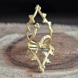 Pure Brass Arthritis Ring, Trigger Finger Rings, Designer Arthritis Ring, Mallet Finger Rings, EDS Finger Splint Rings, Brass Ring, Gift