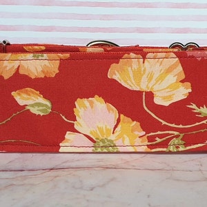 Vintage Laura Ashley Fabric &quot; poppy &quot; 40mm Full Martingale, Greyhound, Lurcher, Whippet, Saluki