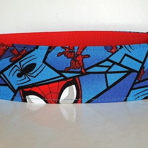 Spiderman 40mm Volles Martingale Halsband
