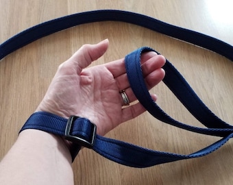 Carabiner lead with wrist strap security- The Secure Lead