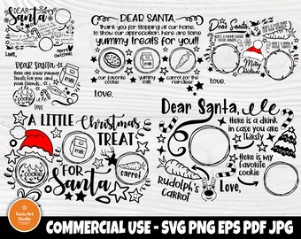 Download Santa Plate Svg Etsy Yellowimages Mockups