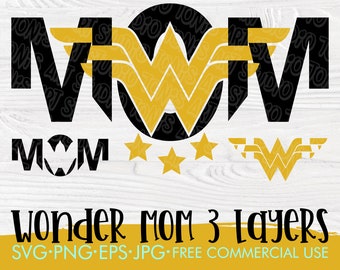 Download Wonder Mom Svg Etsy