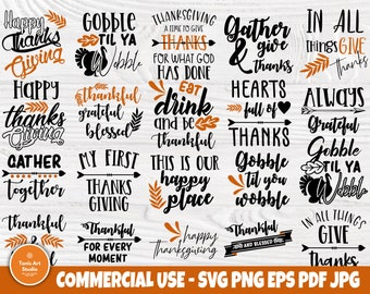 Thanksgiving Saying Etsy