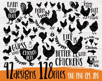 Chicken Quote Svg Etsy