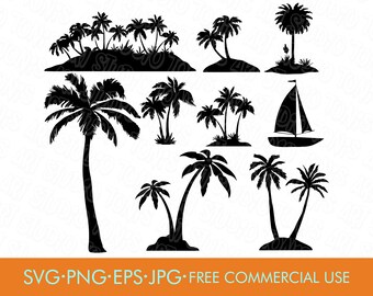 Download Free Palm Tree Svg Etsy SVG Cut Files
