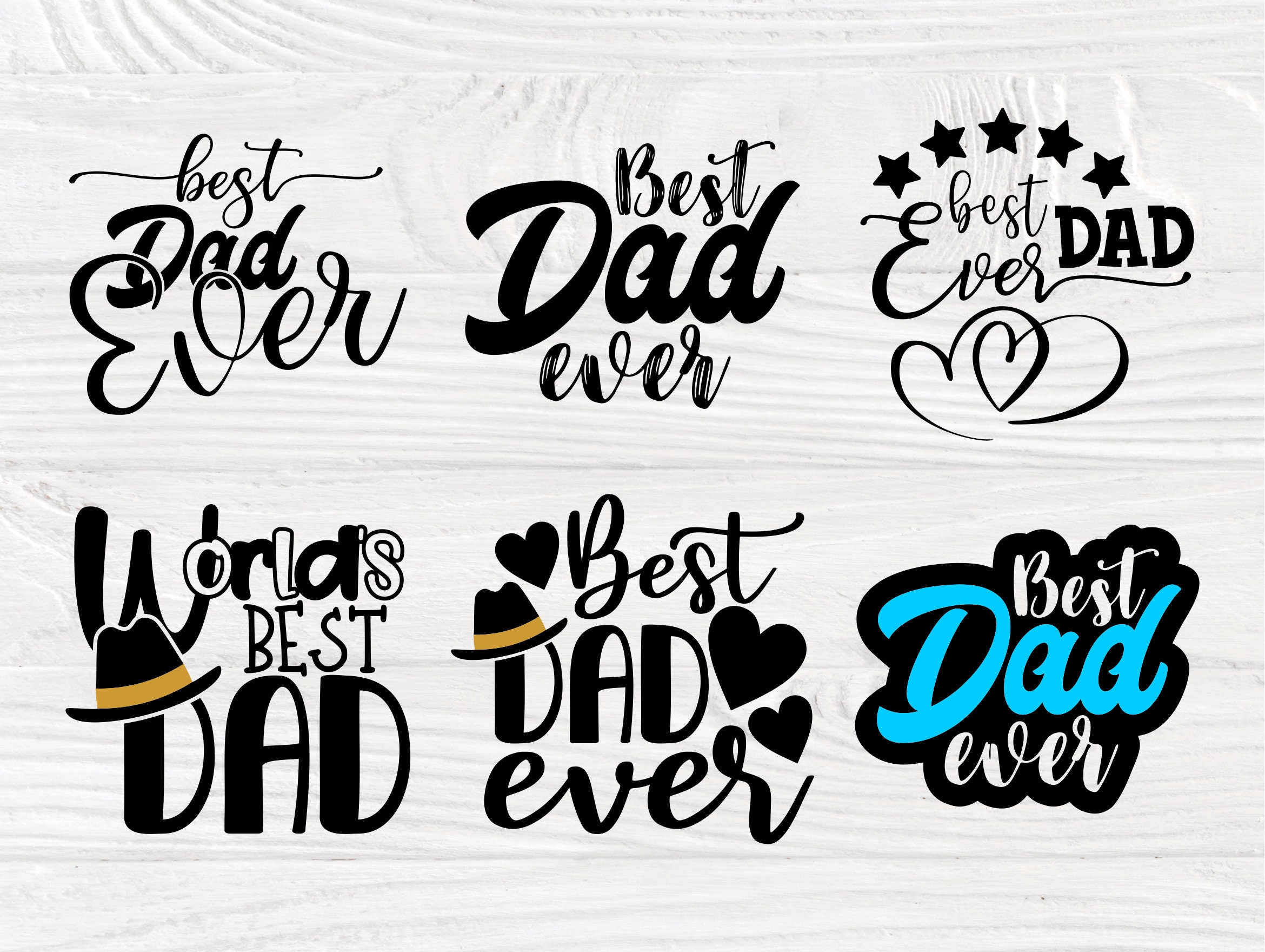 Download Best Dad Ever SVG, Fathers Day Svg, Svg Cut Files