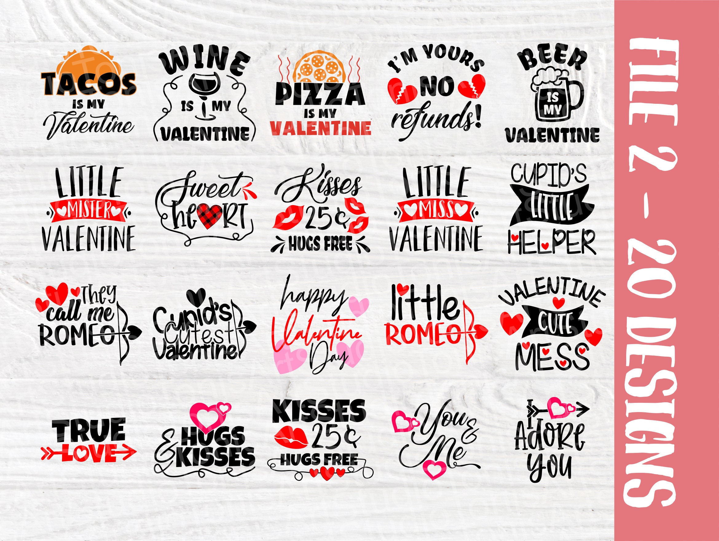 100 Valentines Svg Bundle Valentines Day Signs Love Svg