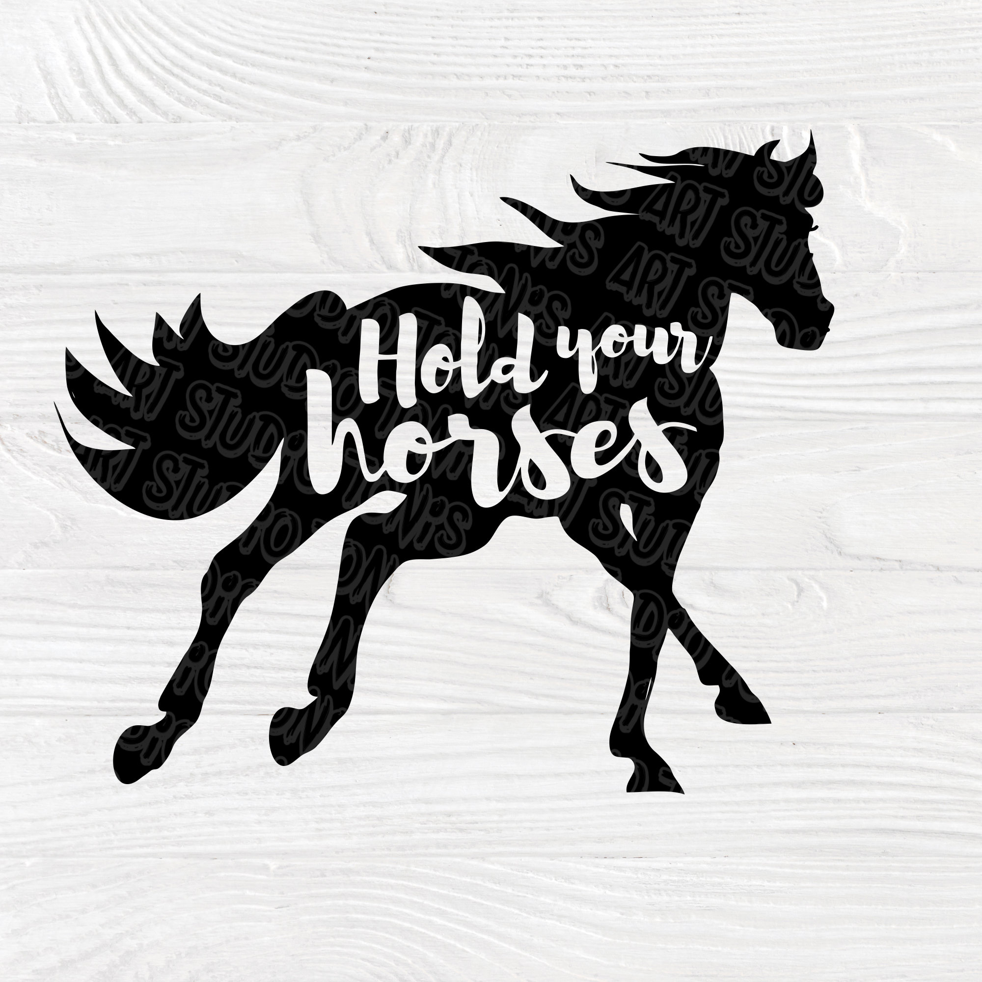 Hold your horses SVG Horse bundle svg Horse saying svg | Etsy