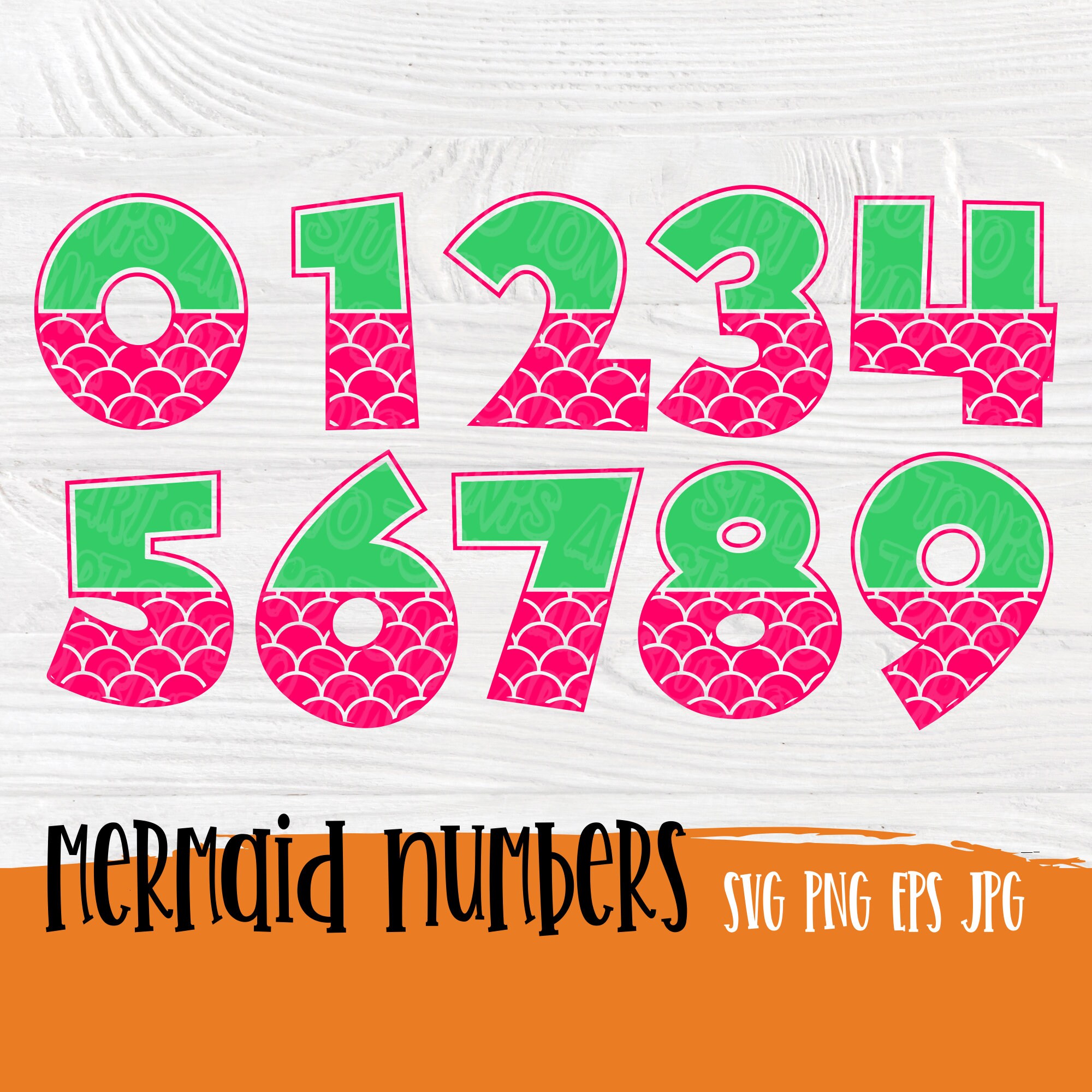 Free Free 273 Mermaid Numbers Svg SVG PNG EPS DXF File