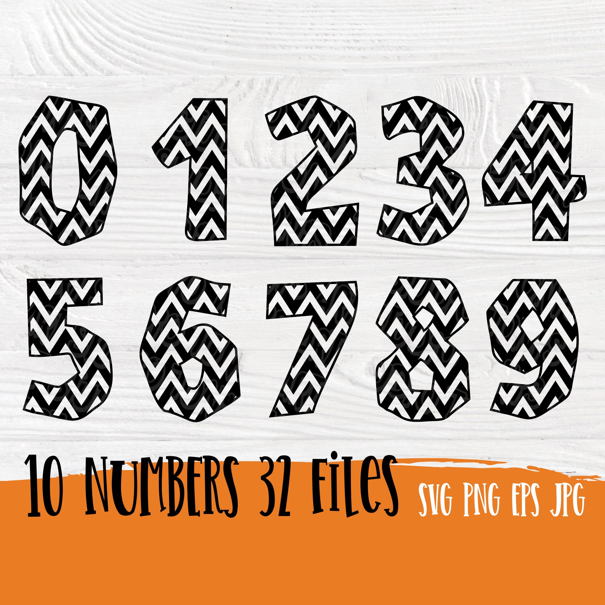 Download Chevron Numbers Svg Numbers Svg Chevron Svg Numbers Cut Files Svg Cutting Files Birthday Numbers Svg Silhouette Cut Files Cricut
