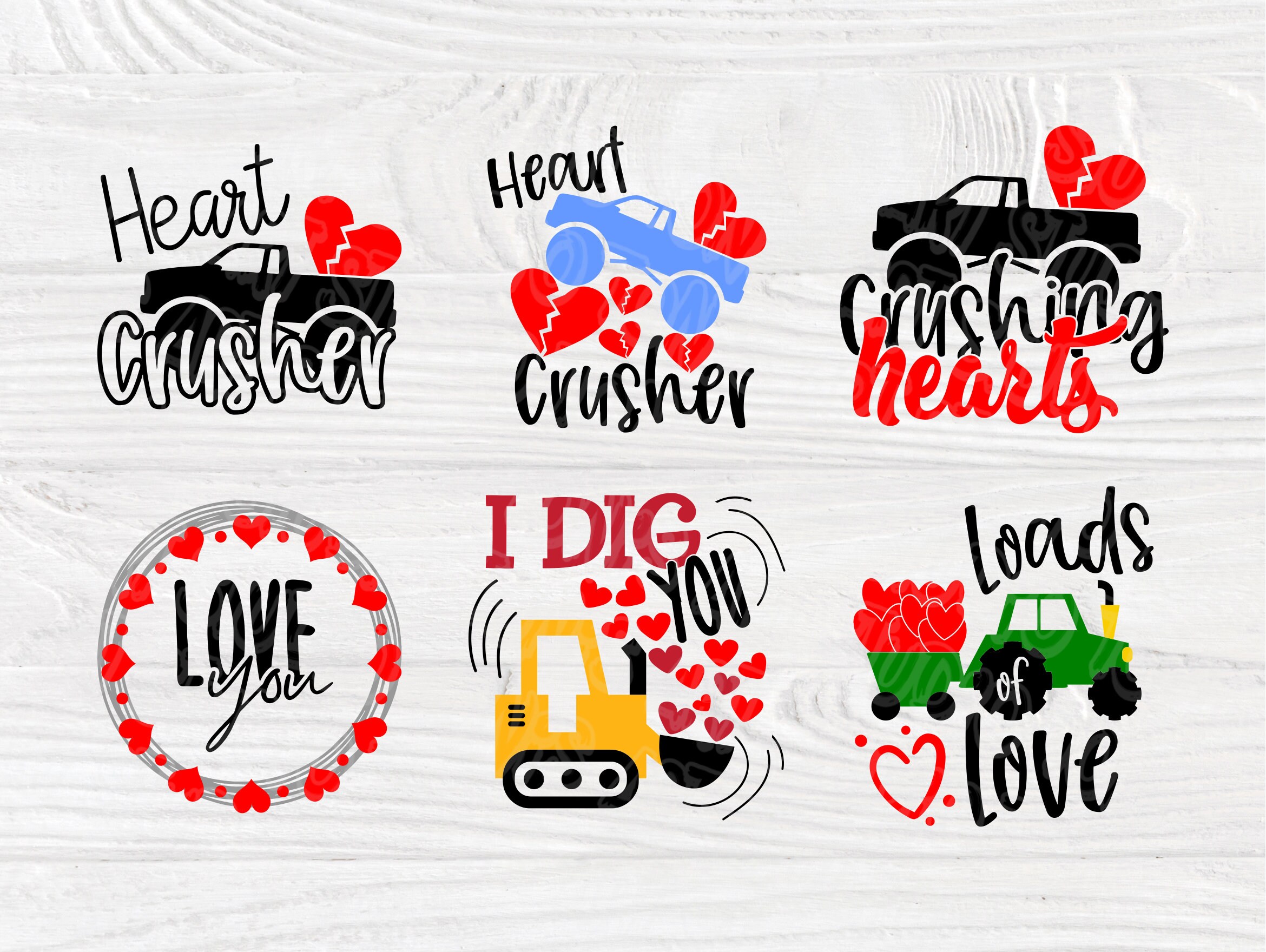 Valentine SVG Bundle | Kids Valentines Svg | Funny Valentines Signs