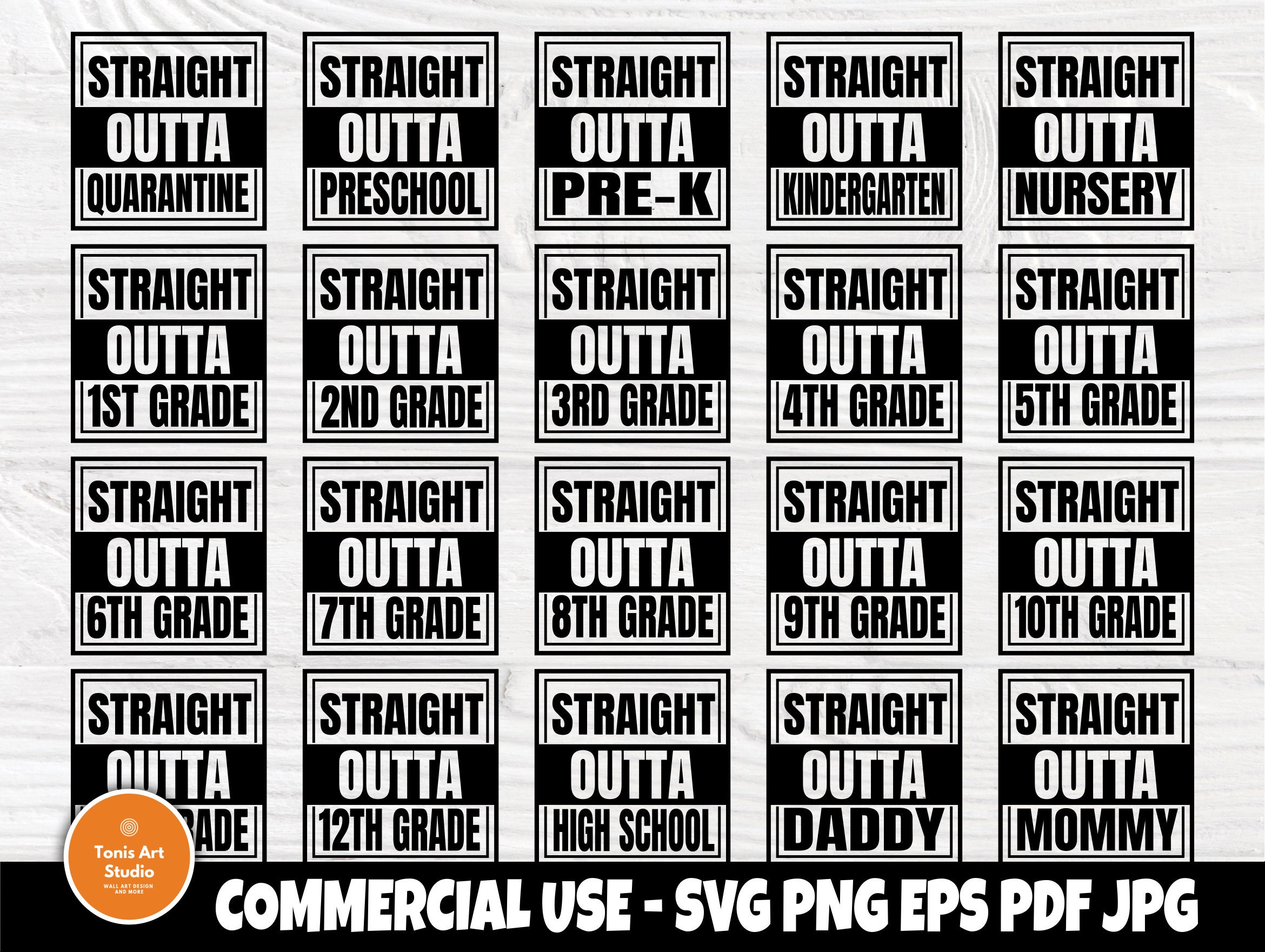Download Straight Outta Quarantine Svg School Grades Svg