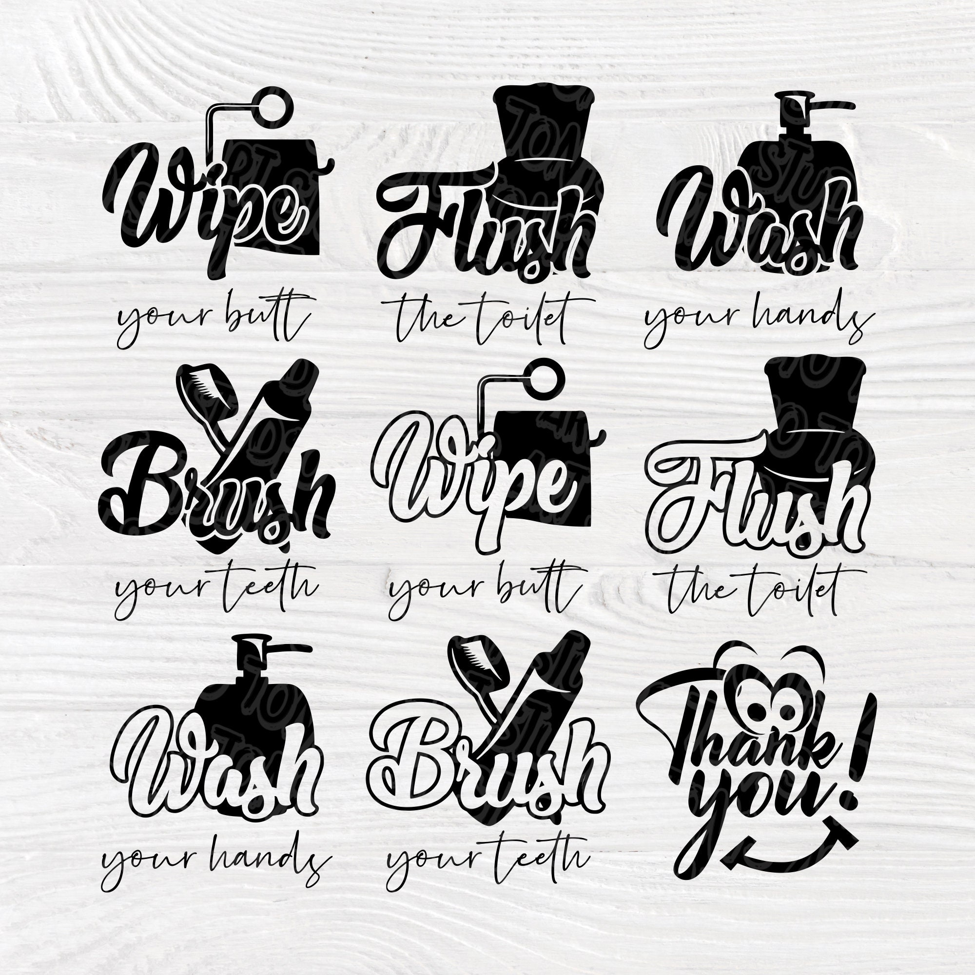 Download Bathroom Quotes SVG | Bathroom signs svg | Bathroom ...