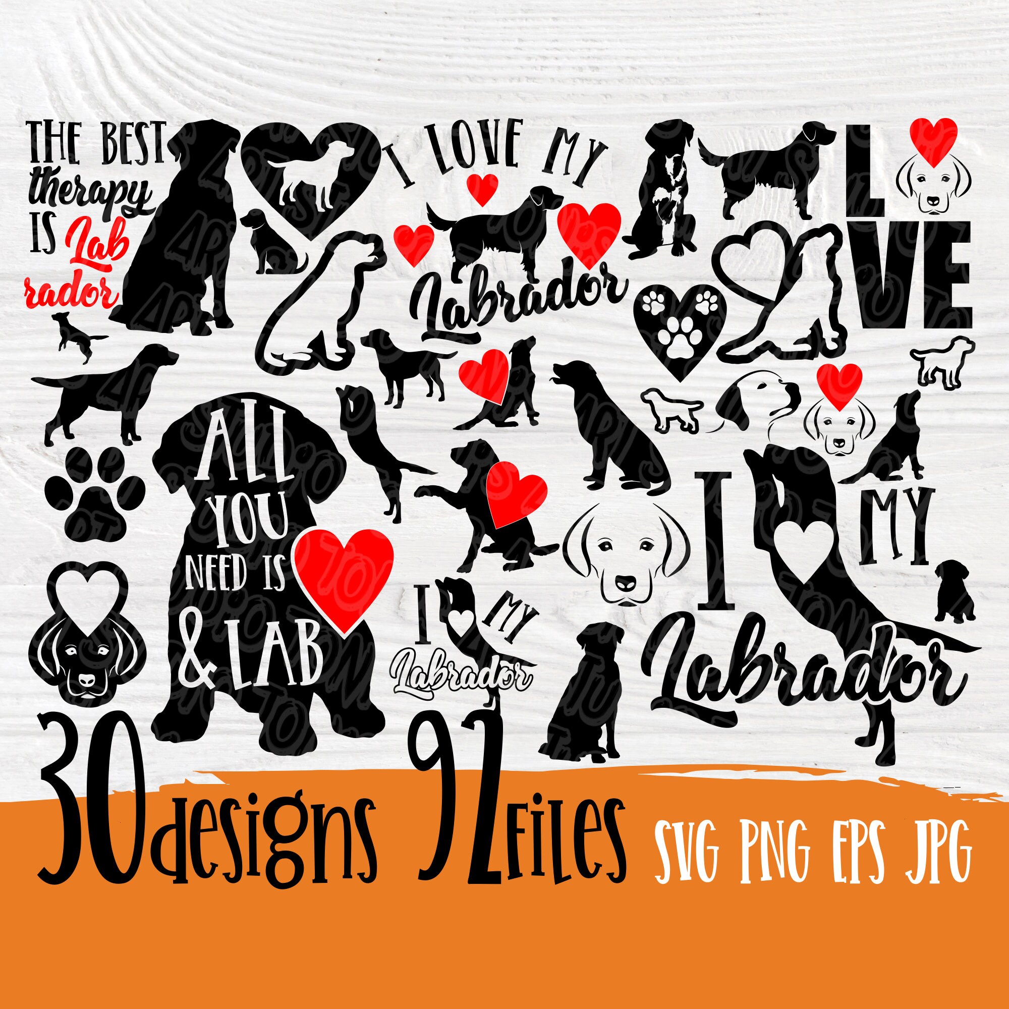 Download Labrador SVG cut file | Labrador bundle svg | Labrador ...