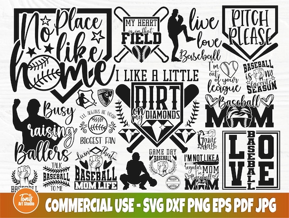 Baseball Bundle SVG, Baseball Svg, Png, Sports Svg