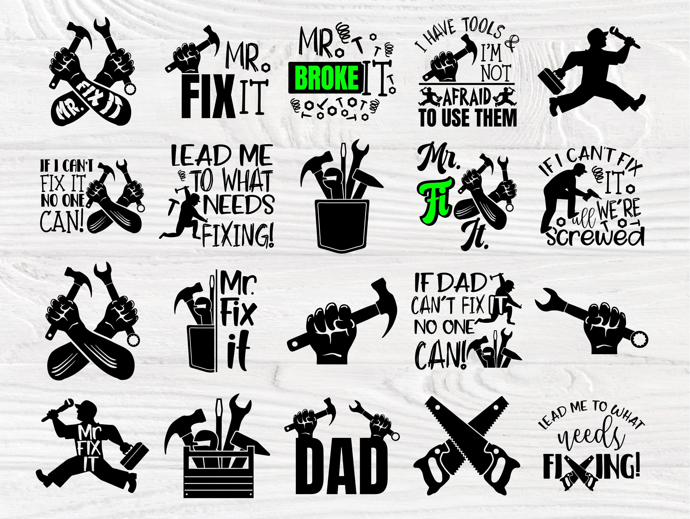 Dad SVG, Handyman Svg, Tools Svg, Fathers Day Svg