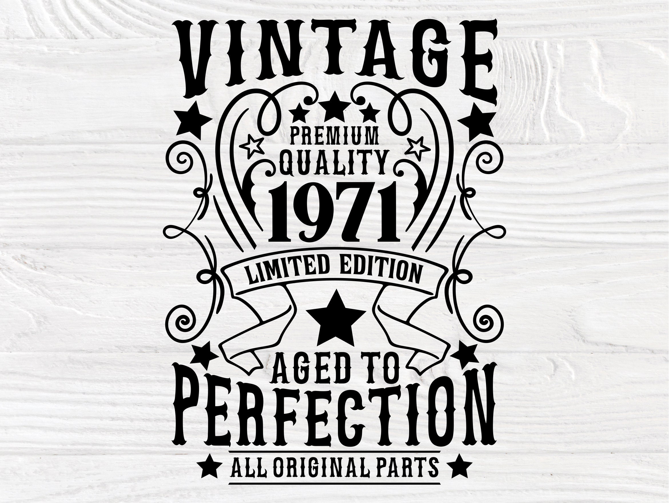 Download 50th Birthday Svg Aged To Perfection Vintage Svg