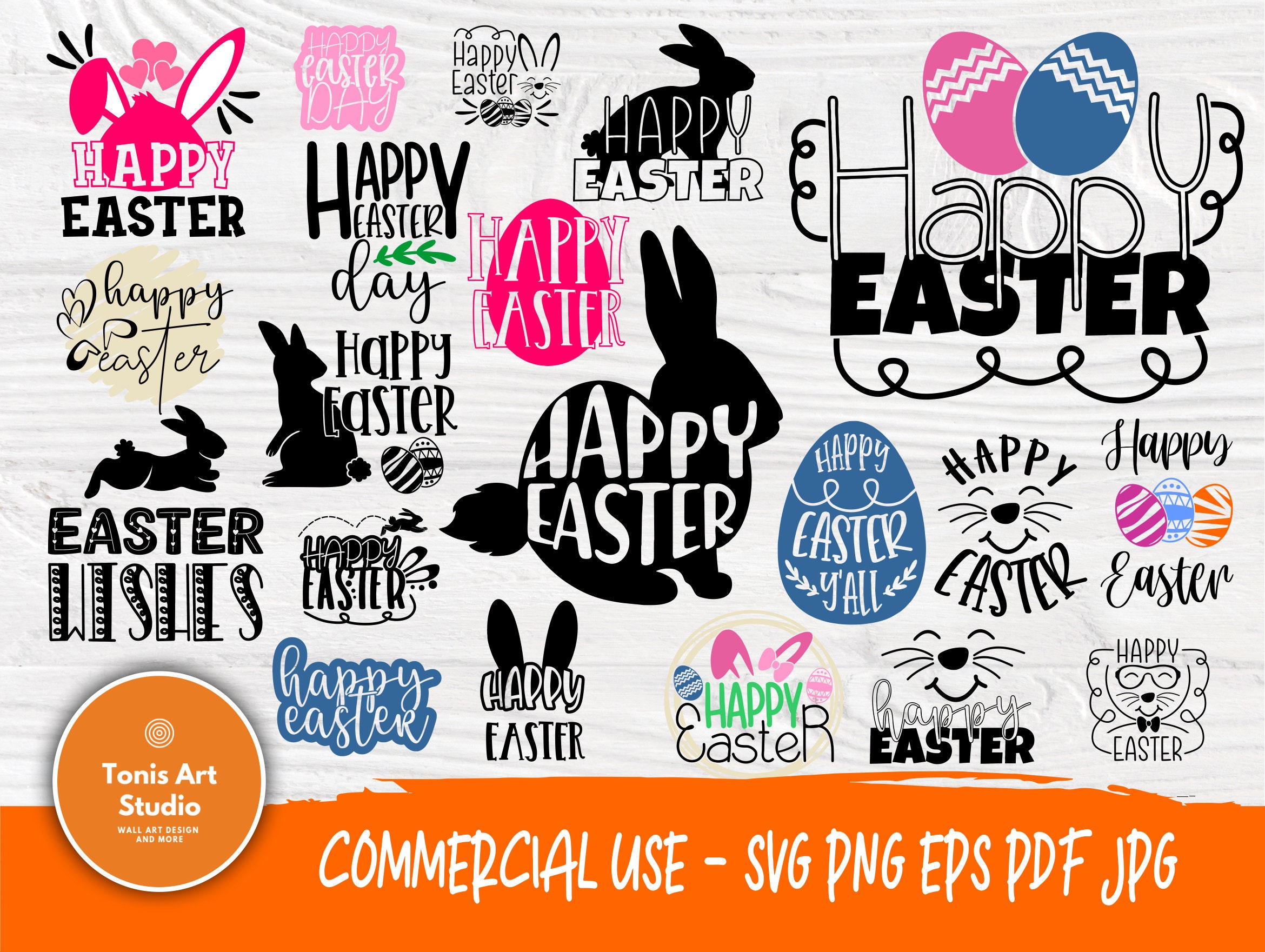 Download Happy Easter Svg Bundle