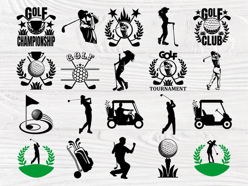 Golf SVG Bundle, Golfing Svg, Golfer Svg Quotes image 5