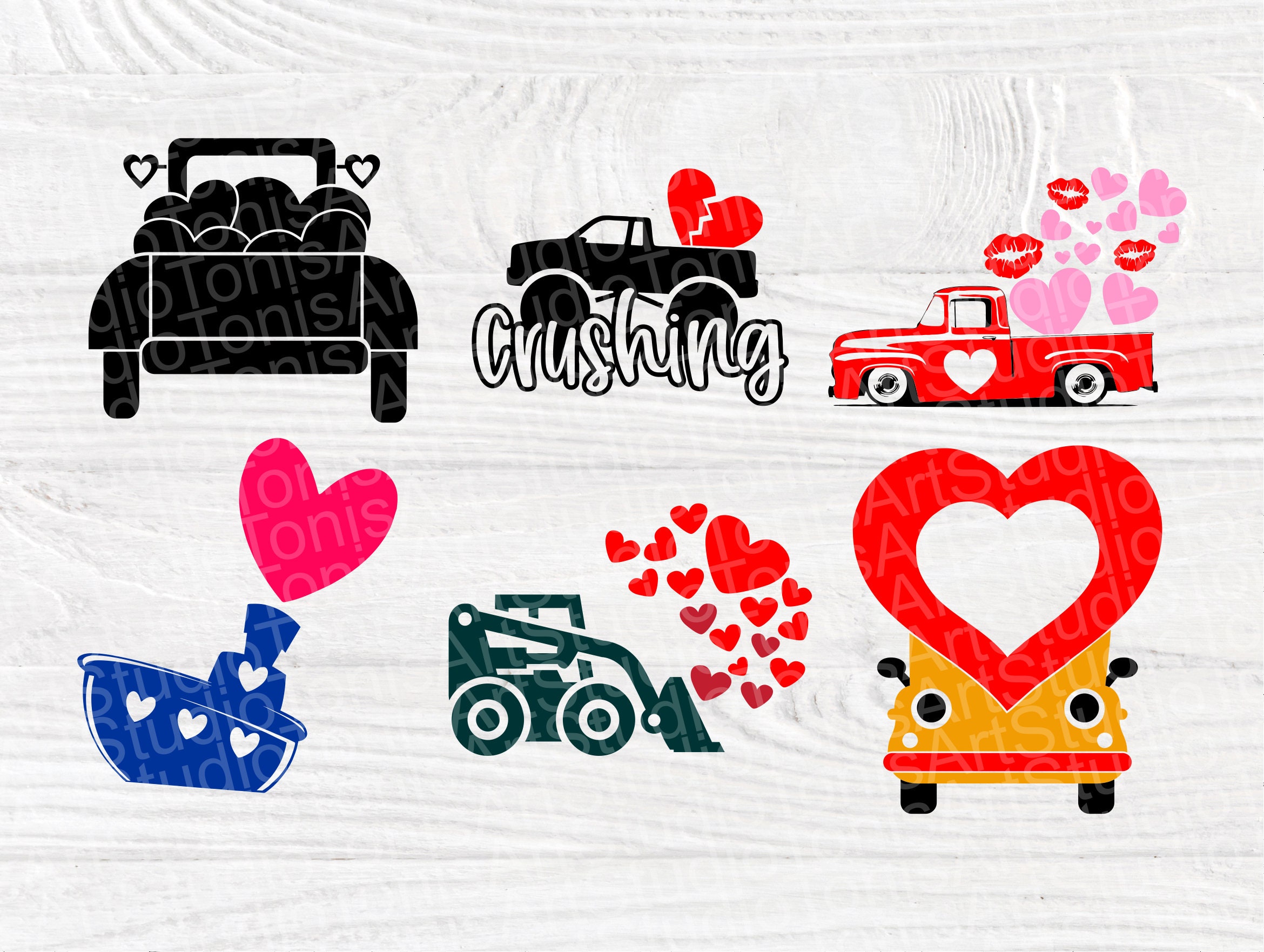 Download Vehicle SVG Bundle | Vehicles Svg | Transportation Clipart | Excavator Svg | Pickup Truck Svg ...