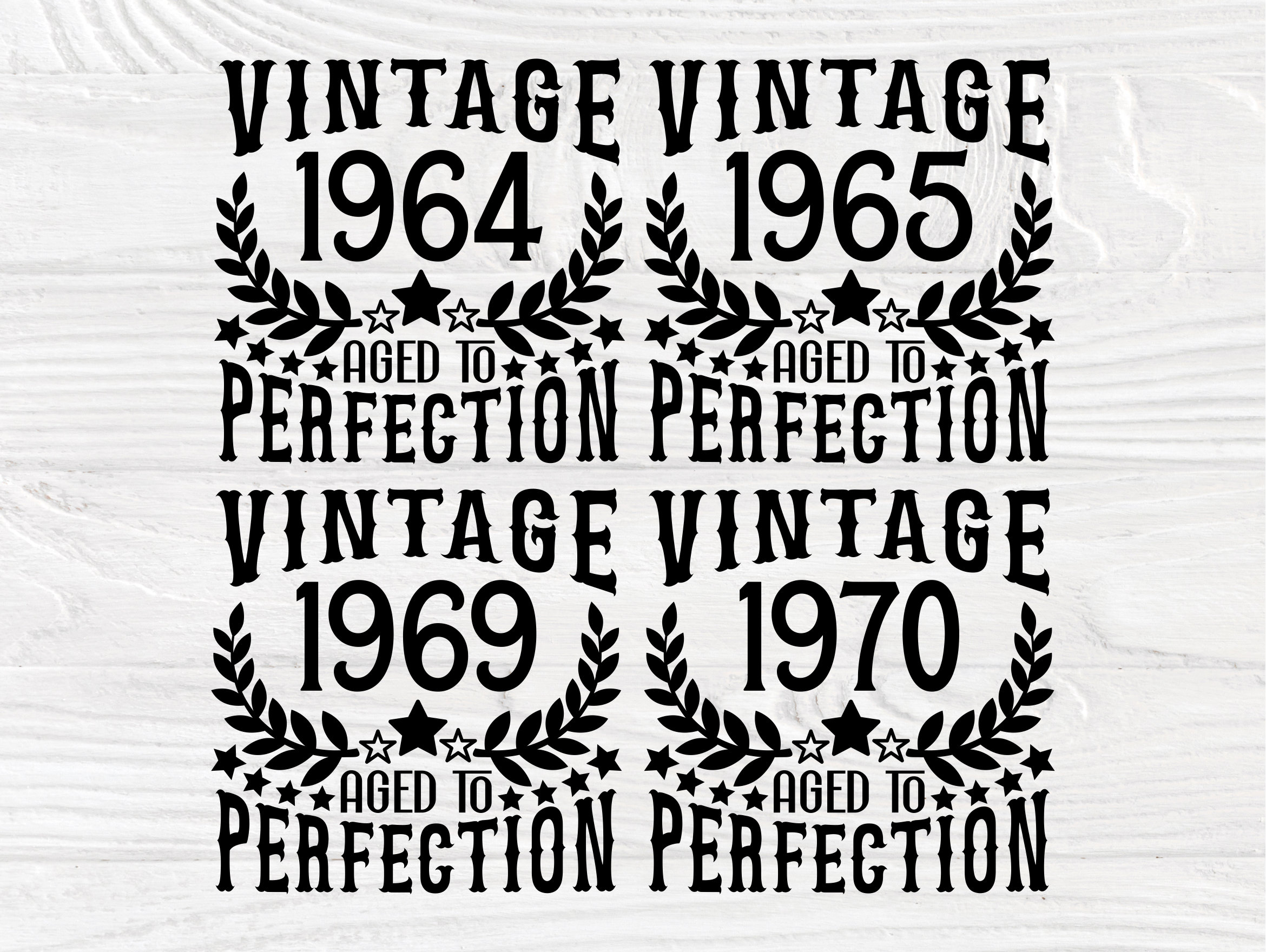 Download Vintage Birthday Svg 1961 1980 Birthday Shirts