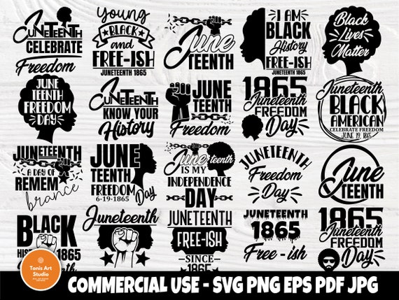 Black Lives Matter Svg Juneteenth Black History Etsy