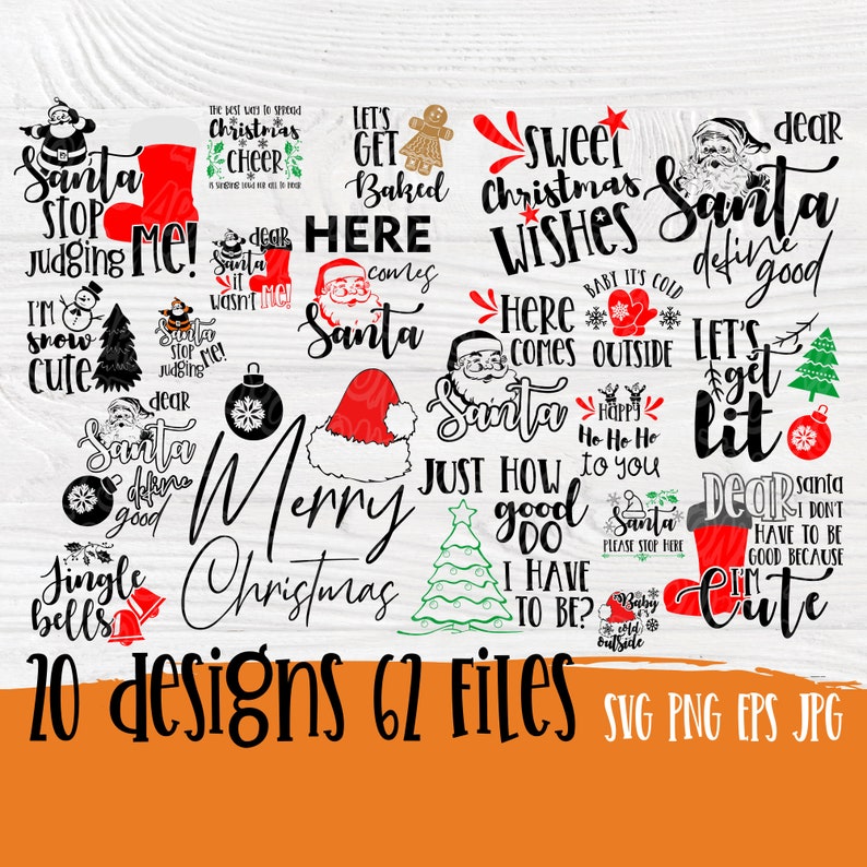 Download Christmas Svg Bundle Merry Christmas Svg Christmas Quotes Etsy