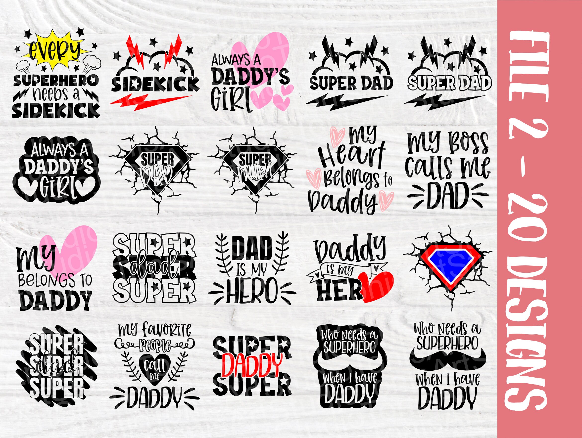 Download Dad SVG Bundle, Fathers Day Svg, Funny Dad Shirts