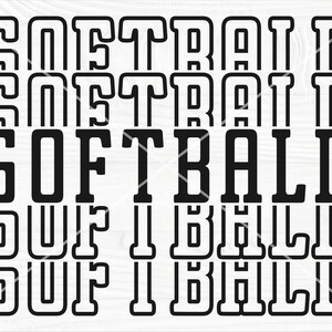 Softball SVG Cut File, Sports Shirt Svg, Png, Dxf