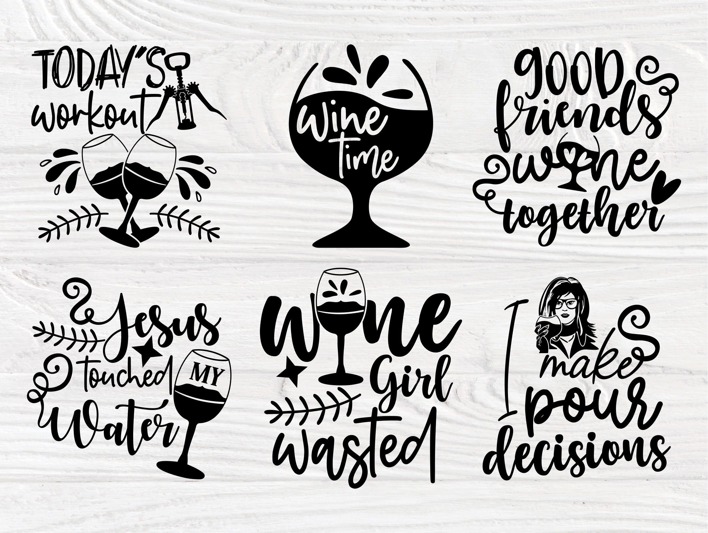 Download Wine Svg Bundle Wine Glasses Shirt Drinking Svg