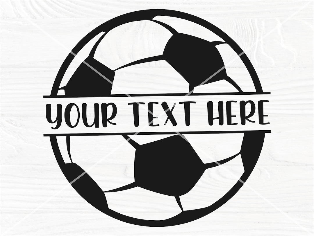 Name Soccer SVG Soccer Svg Soccer Ball Clipart Digital - Etsy UK
