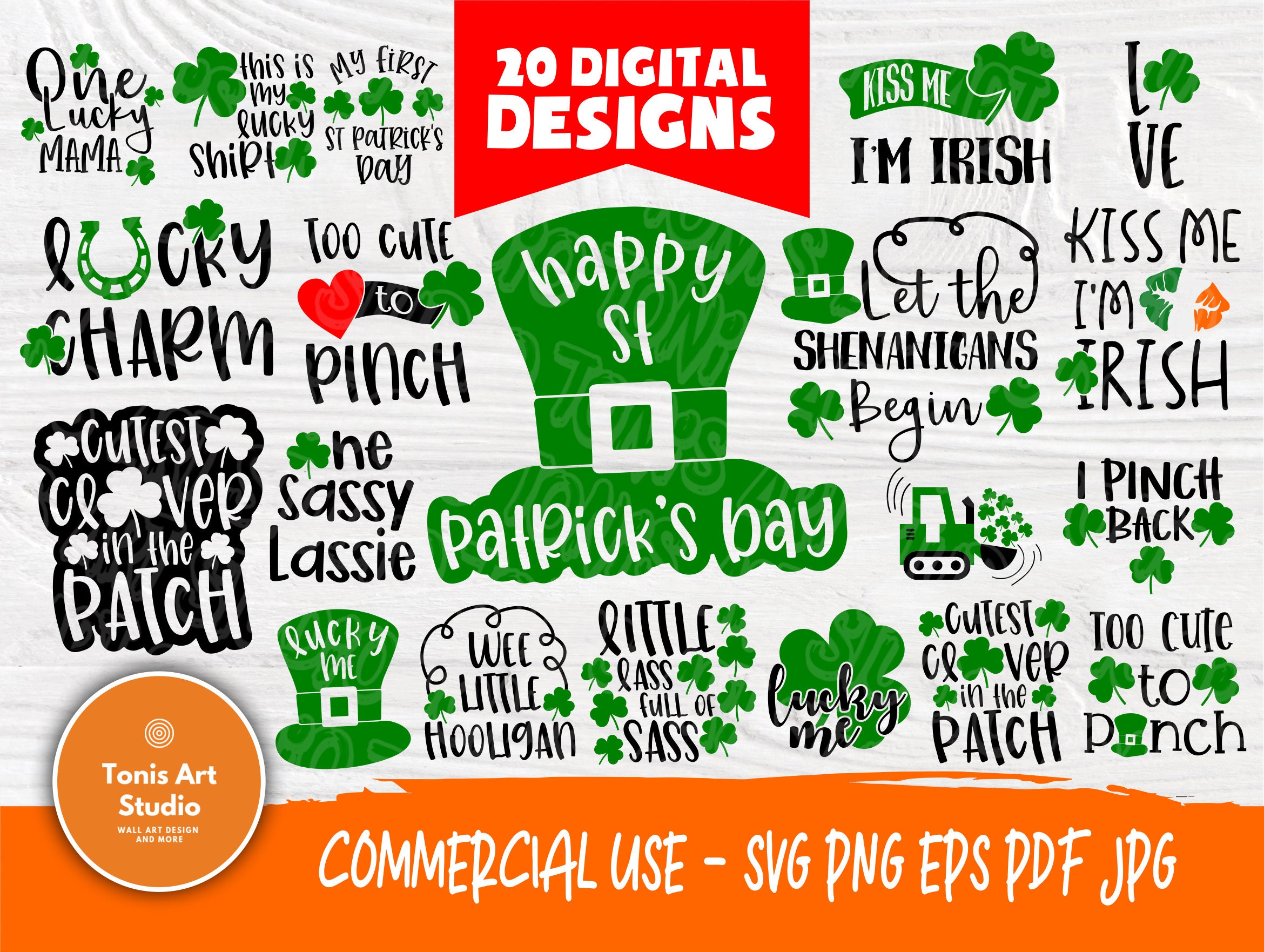 Download St Patrick's Day SVG Bundle | St Patrick's Cut Files for ...